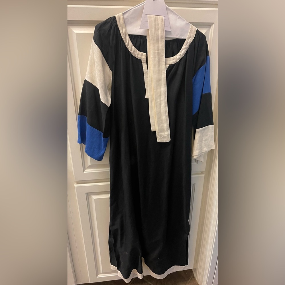 Greek Archaic Kori Maxi Linen Dress